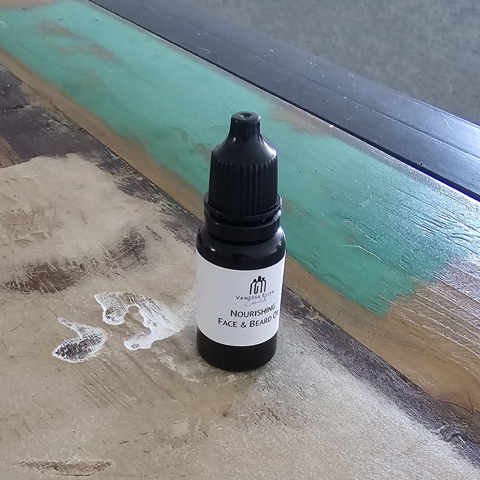 Calming Face and Beard Serum - Daily Aftershave Face Oil Calming Face and Beard Serum - Daily Aftershave Face Oil - Image 3